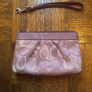 Coach wristlet